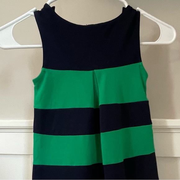 SALE! BabyGap Navy & Green Color Blocked Shift Dress. CUTEST EVER!!! Size: 5T. - Picture 9 of 12